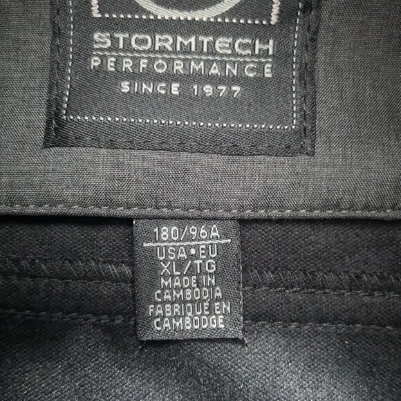 NWT Stormtech Men's Size XL Carbon Heather Color Full Zip Jacket - Picture 4 of 16